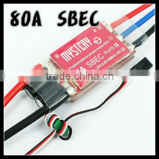Topspeed 80A UBEC Brushless ESC Programablec Speed Control ESC