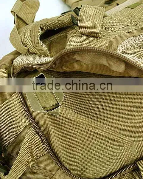 Tactical Molle Patrol Rifle Gear Backpack Khaki photo-5