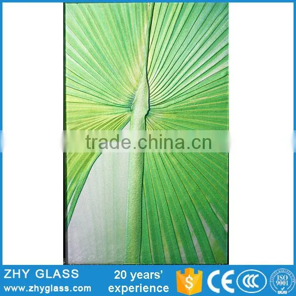 Decorative Interior Modern Glass Painting Designs photo-2
