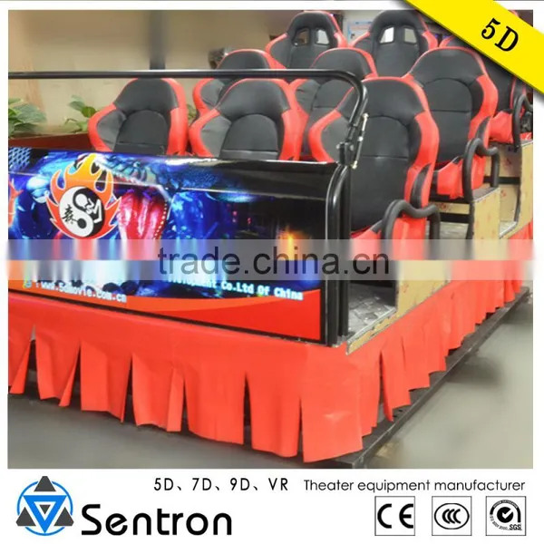 6 Seats 5D Cinema Simulator Equipment for Amusement Park 5D Mini Theater photo-6