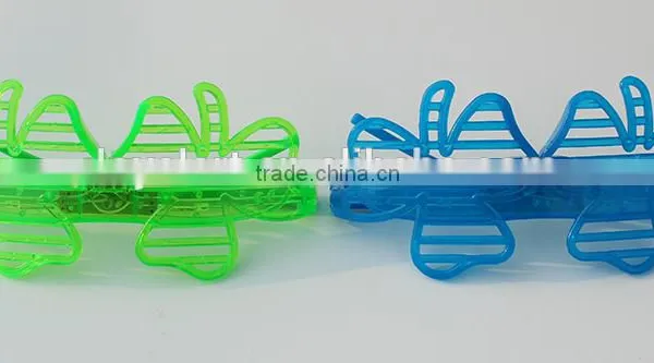 Led Light Up Slotted Shades Sunglasses photo-6