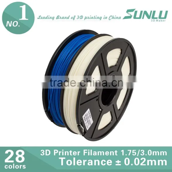 RoHS ! PLA 1.75mm 3d Printer Filament With 0.02 Diameter Tolerance