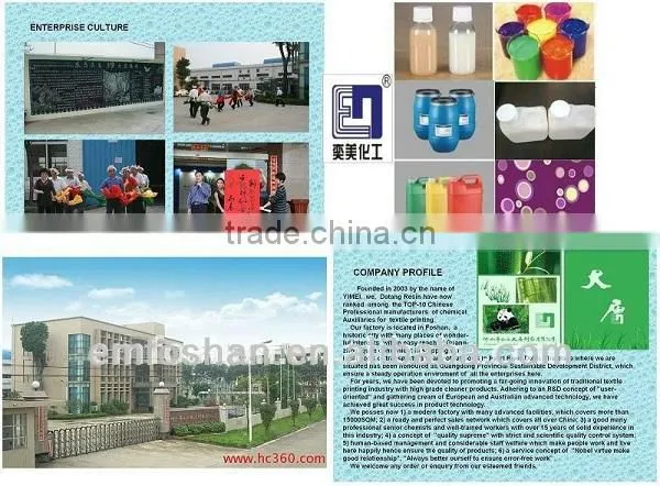 Manufacture Factory Dyestuff Thickener Textile Disperse for Printing