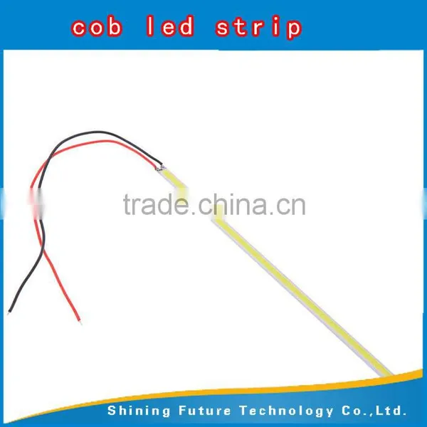 12 Volt Cob Led Strip Aluminum Warm White Daytime Running Light photo-6
