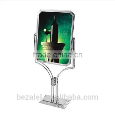 Luxury Indication Plate Titanium Gold Notice Board Display Stand photo-3
