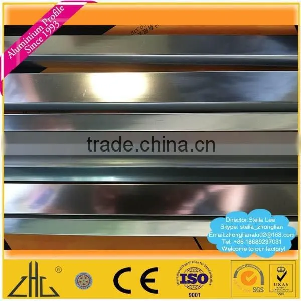 Wow!! Aluminum Stair Profile for Cinema Decoration /aluminium Stair Railing Profile Factory Foshan/ Aluminum Profile for Stepway photo-6