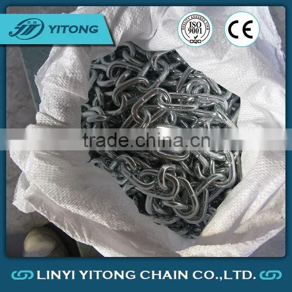 Quick Delivery China Products British Type 6mm Short Link Chain