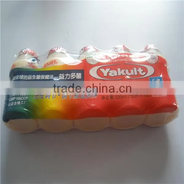Omron PLC Control Automatic Yakult Bottles Heat Shrink Packing Machine photo-4