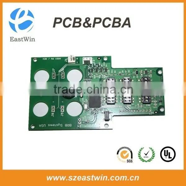 SMD/DIP 2 Layer PCBA PCB Assembly Applied in POS Machine photo-2