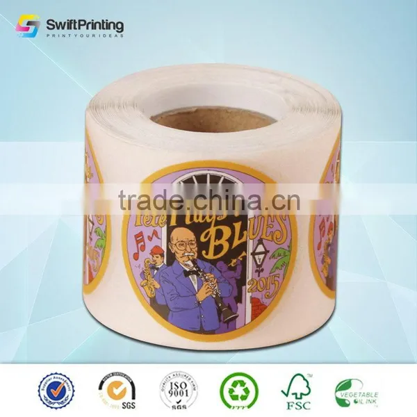 Economic New Products Custom Printing Paper Sticker photo-5