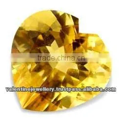 Synthetic Lab Created Stone Citrine Tapper Cut, Synthetic Triangle Shape Yellow Citrine Stone, Citrine Synthetic Gemstone