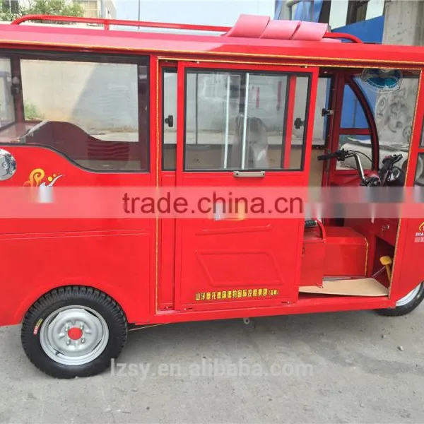Motorized Pedicab Tricycle Three Wheel Motorcycle Moto for Sale photo-5