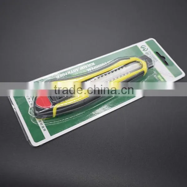 18mm Double Blades Cutter Tpr Utility Knife photo-2