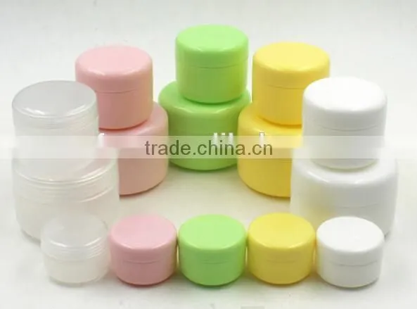 Face Cream Container / Makeup Plastic Bottle Facial Travel / Portable Cosmetic Empty Jar