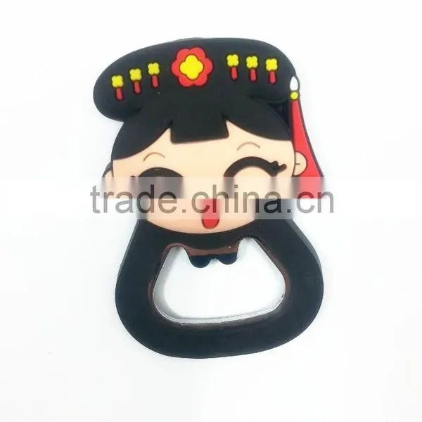China Wholesale Sugar Skull Fridge Magnet Bottle Opener/ Beer Bottle Opener photo-4