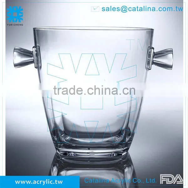 Acrylic Decoration Product Wine Barrel Ice Bucket Cooler photo-6