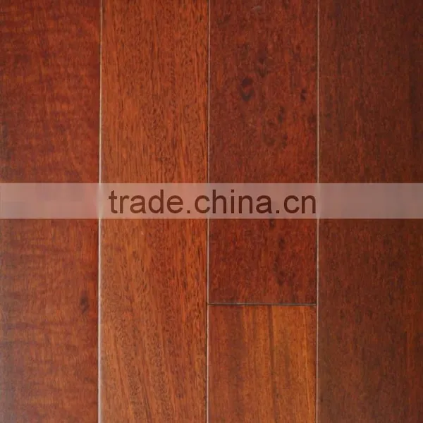 Africa Pyinkado Hardwood Flooring With UV Coating