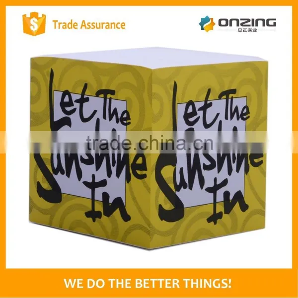 Custom Design Promotional Funny Memo Block Sticky Note Pad photo-5