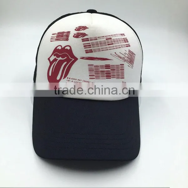 Promotional Rubber Print 5 Panel Trucker Cap photo-2
