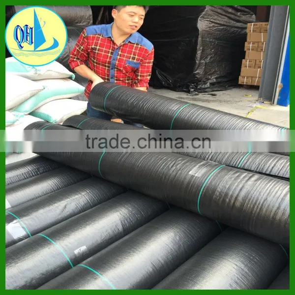 China Factory Supply Plastic PP Woven Weed Mulch Mat for Prevention Grass Growth