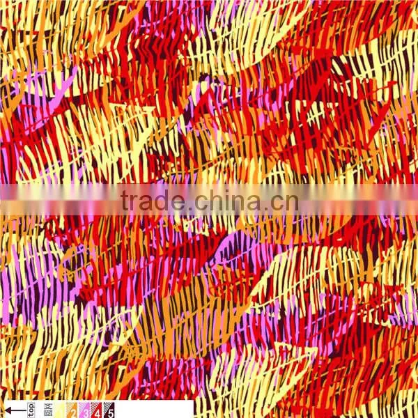 Polyester FDY Printed Single Jersey Spandex Knitting Fabric Textiles photo-2