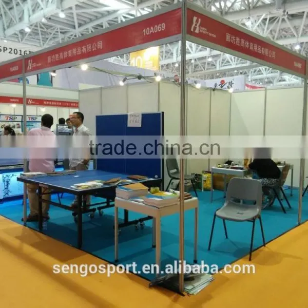 Blue Table Surface Adjustable Table Tennis Ball Machine photo-6