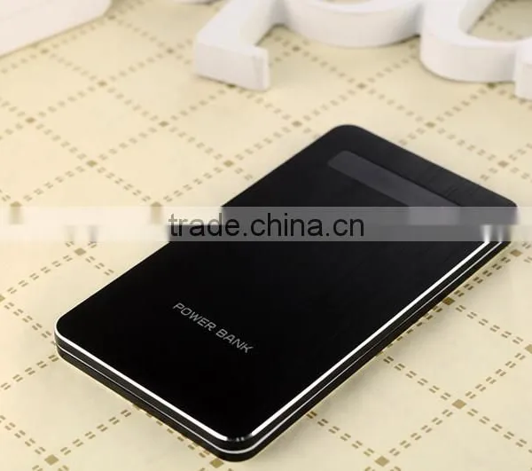 Super Thin Fashionable Credit Card Metal Litium Ion 4000mah Power Bank for IPhone, Samsung, IPad Charger photo-6