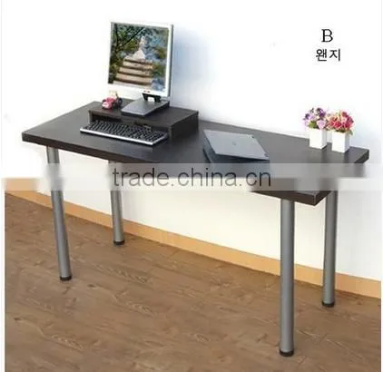 Steel And Wooden Computer Table photo-2