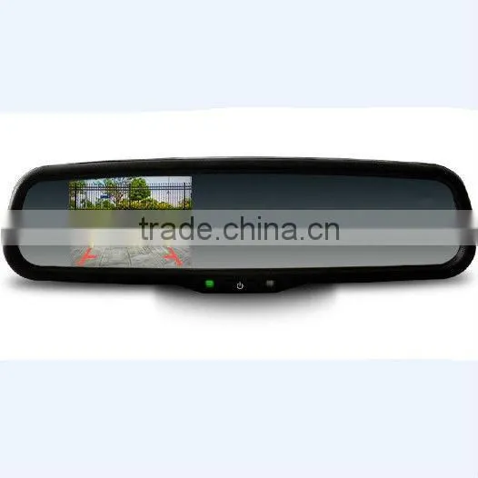 WHOLESALE!!!FACTORY MADE 3.5INCH PARKING MONITOR/AUTO DIMMING MOTORIZED REAR VIEW MIRROR/YOUR NIGHT/PARKING SAFETY ENSURED