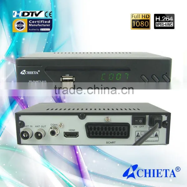 Full HD 1080p DVB-T Terrestrial TV Receiver Set Top Box photo-2