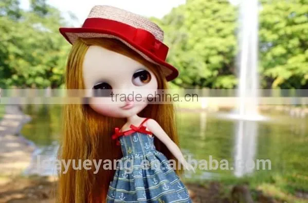 Hot Selling Long Straight Light Brown Neo Doll Wig photo-2