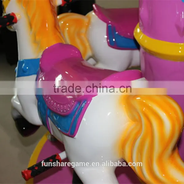 2015 New Products Children Games Cheap Kids Mini Carousel Musical Electric Carousel For Sale photo-6