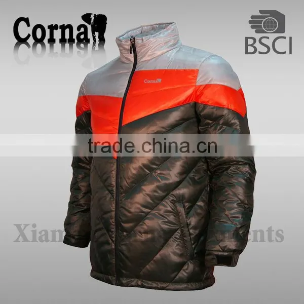 2016 FALL WINTER Men's Padded Jacket Men's Winter Coats Tunnel Neck Softshell Jacket photo-3
