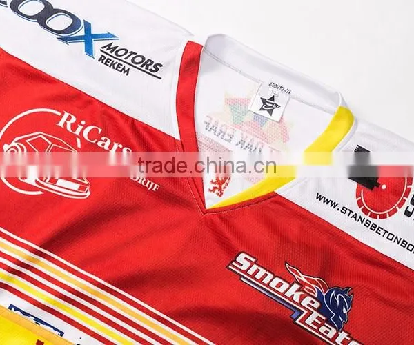 China International Custom Reversible Your Own Design Ice Hockey Jersey photo-4