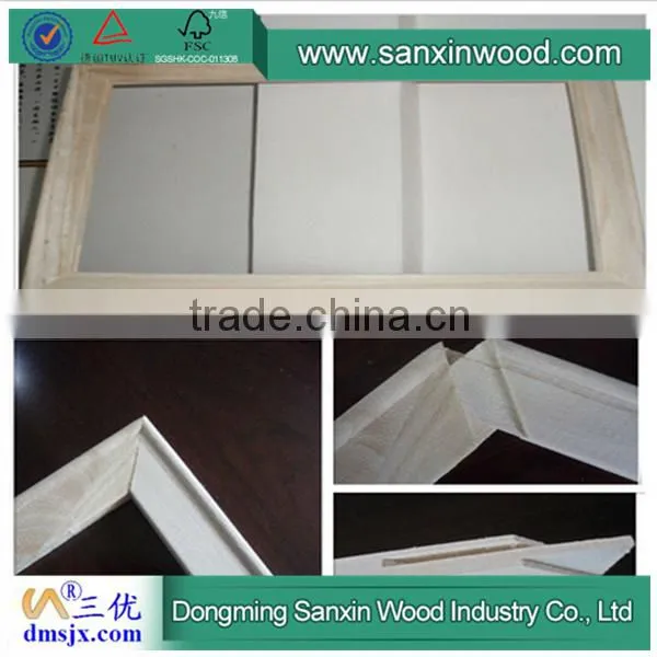 Paulownia Finger Joint Wooden Photo Frame photo-2