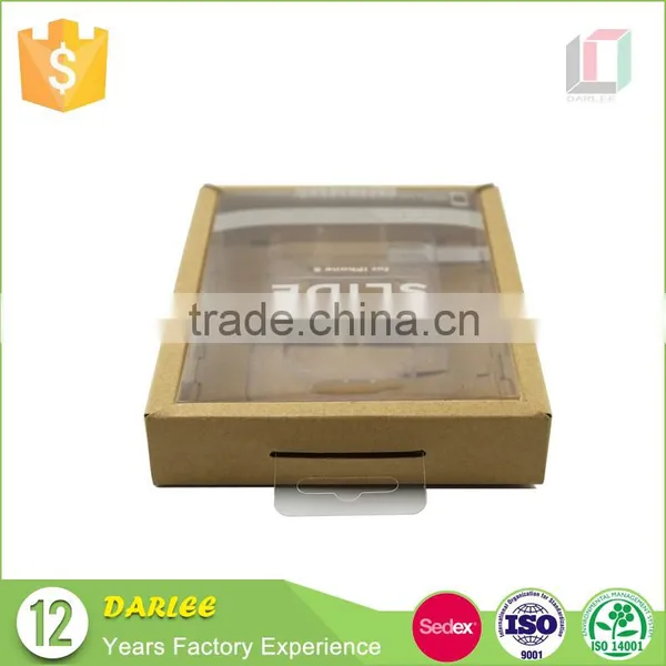 China Supplier Unique Design Free Sample Kraft Paper Phone Case Retail Packaging photo-3