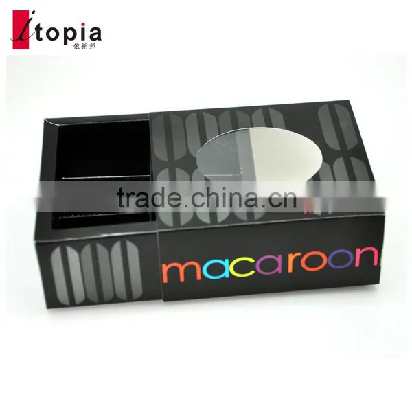 Mini and Black Handcraft Macaron Box photo-2