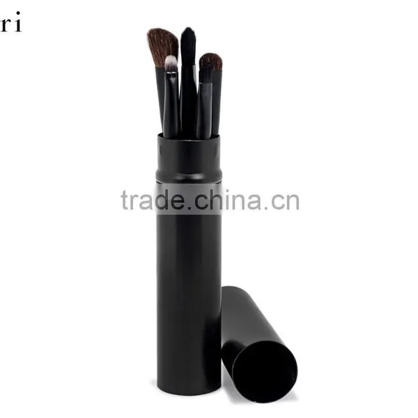 Black 5pcs Portablel Makeup Use Eyebrow Brush photo-3