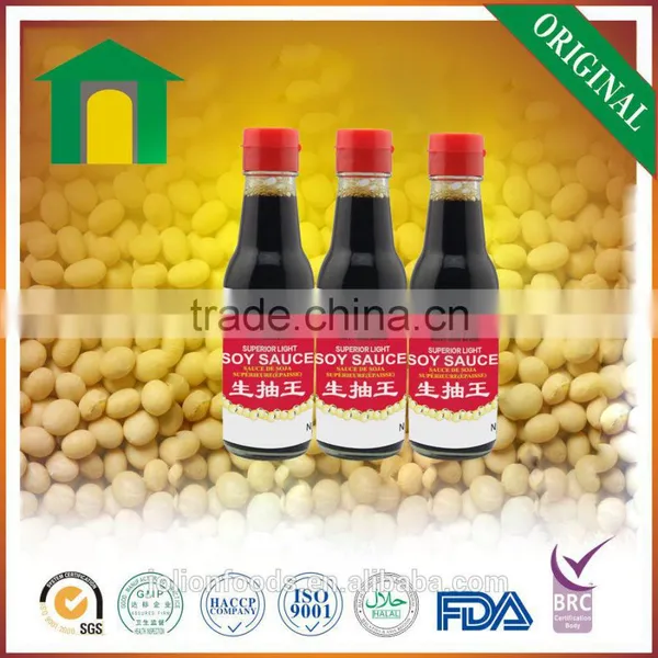 FDA Chinese Pure Healthy Decious Amoy 150ml Light Soy Sauce Price photo-3