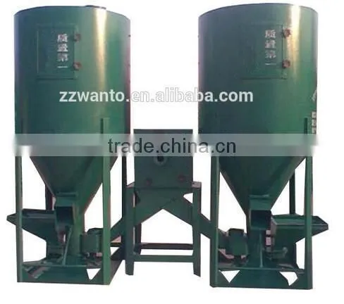 High Efficiency Animal Feed Crusher and Mixer Low Cost Grinder photo-4