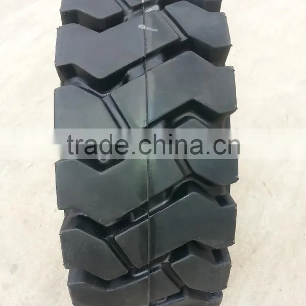Chinese Tyre Manufacturer Supply Mitsubishi Parts 28x9-15 Solid Tires With Holes for Forklift photo-4