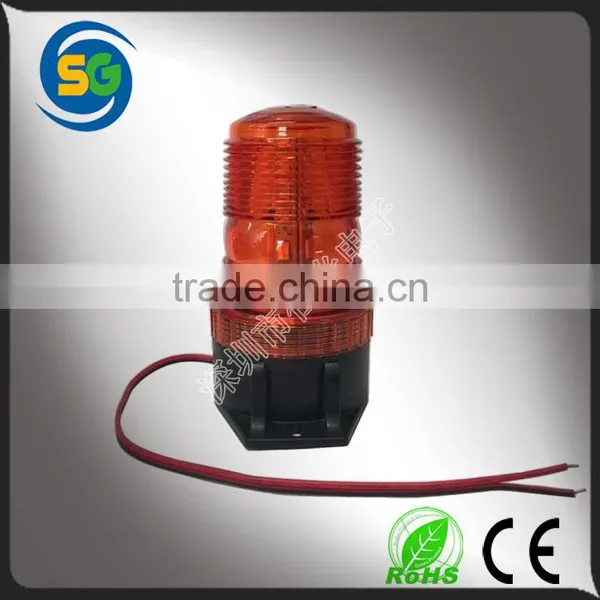 24V Rotating Beacon Light LED Strobe Light Amber LED-Rundumleuchte photo-5