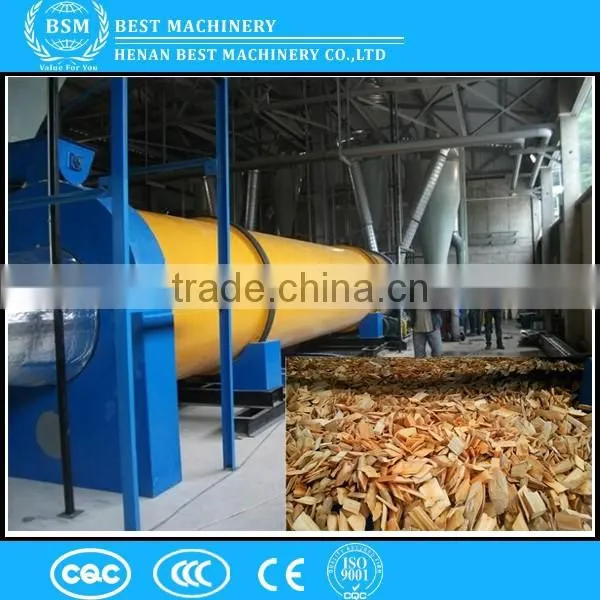 China Best Quality Low Noise Hot Air Wood Chips Rotary Dryer Machine photo-6