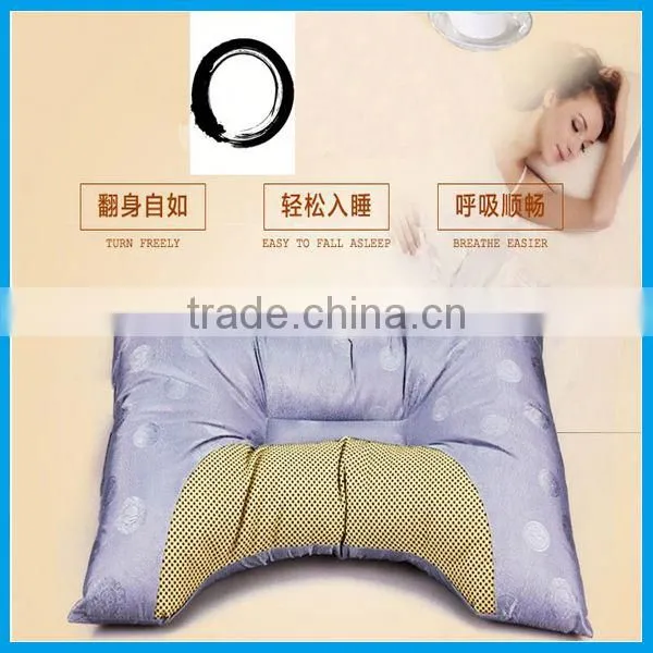 Breathable Bamboo Fiber Pillow, Bamboo High Quality Travel Charcoal Pillow photo-6