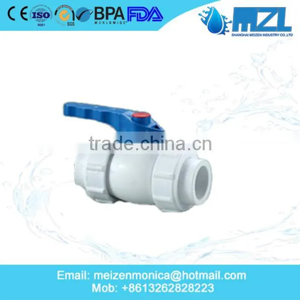 MZL Best Quality Handle Single True Union Pvc Ball Valve photo-6