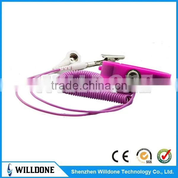 HOT SALE Cleanroom Silicon ESD Wrist Strap photo-3
