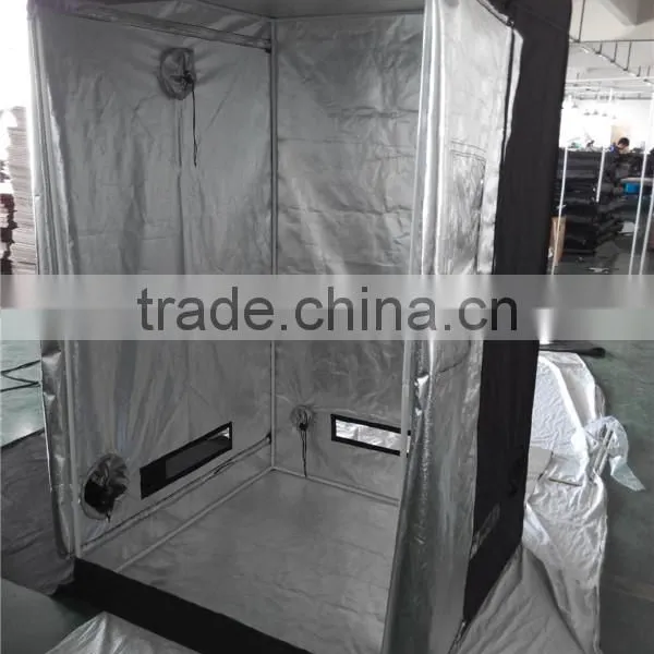 Wholesale Eco-friendly Lightproof Reflective Mylar 600D Plant Grow Room Grow Box Grow Tent Complete Kit photo-3