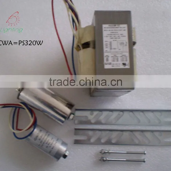 UL Listed 120V 208V 240V 277V 60HZ Four Taps Input Voltage Pulse Start PS CWA Metal Halide MH Lamp HID Magnetic Ballast Kit