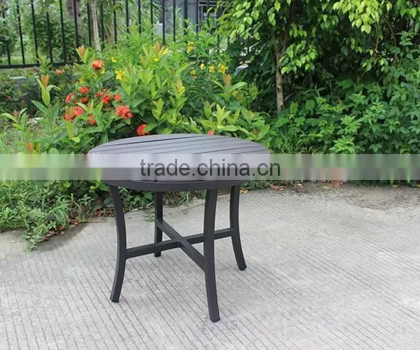 Wooden Furniture Outdoor Aluminum Table Plastic Tabletop photo-2