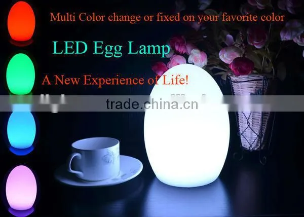 BSCI Disney Authorized Factory 14*19cm Egg Shape Chargeable LED Lighted Table Lamp photo-2